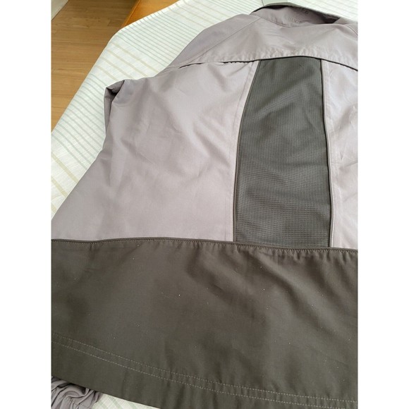 NWT - Cutter and Buck WeatherTec Gray Men’s Size Large Jacket Full Zipper - Picture 2 of 10